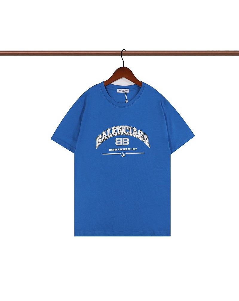 バレンシアガtシャツ半袖お洒落韓国風ティシャツトップスカジュアル人気tシャツ男女向け