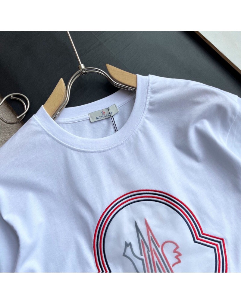 モンクレール半袖tシャツファッション高級人気ティシャツ男性向け