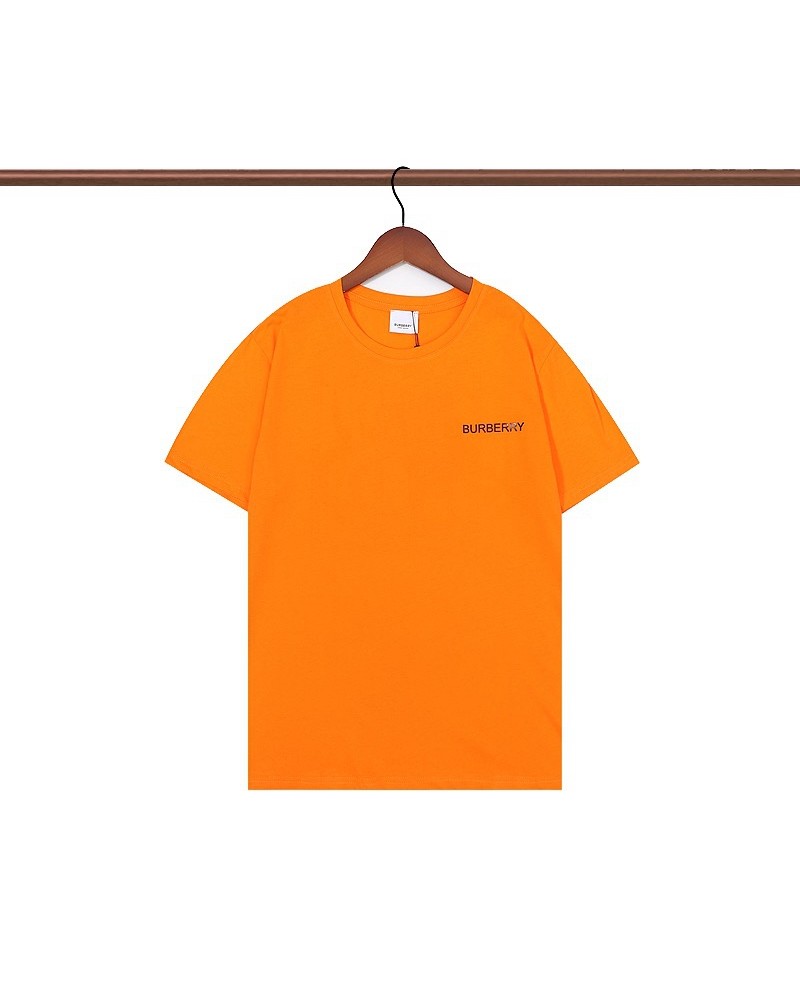 バーバリー 半袖tシャツファッション経典ティシャツトップスドリップ刺繍ロゴお洒落人気男女向け
