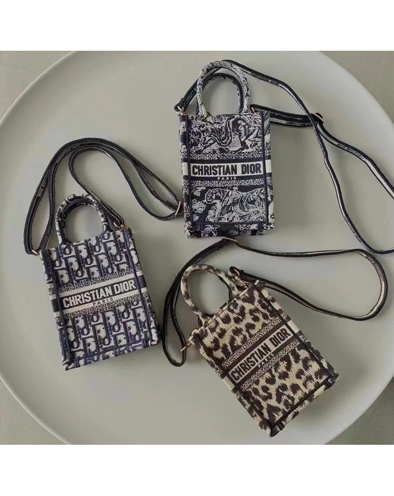 ディオールミニトートバッグお洒落可愛いミニショルダーバッグ携帯入れバック