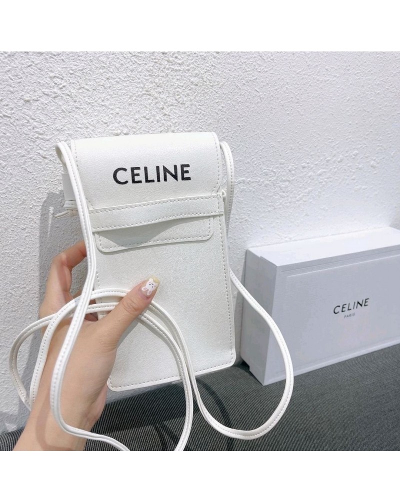 セリーヌ携帯収納バッグお洒落メガネ収納ケース斜め掛けて携帯便利