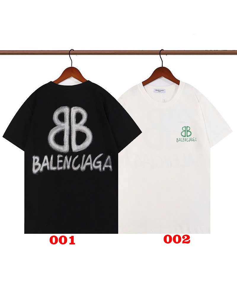 バレンシアガtシャツ半袖個性韓国風ティシャツトップスカジュアルファッション大人気