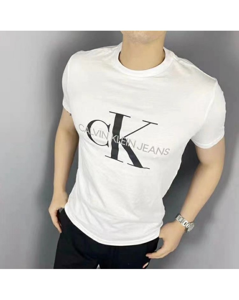 カルバンクライン半袖tシャツおしゃれファッション人気ティシャツコットンソフト通気性よう上着男女向け