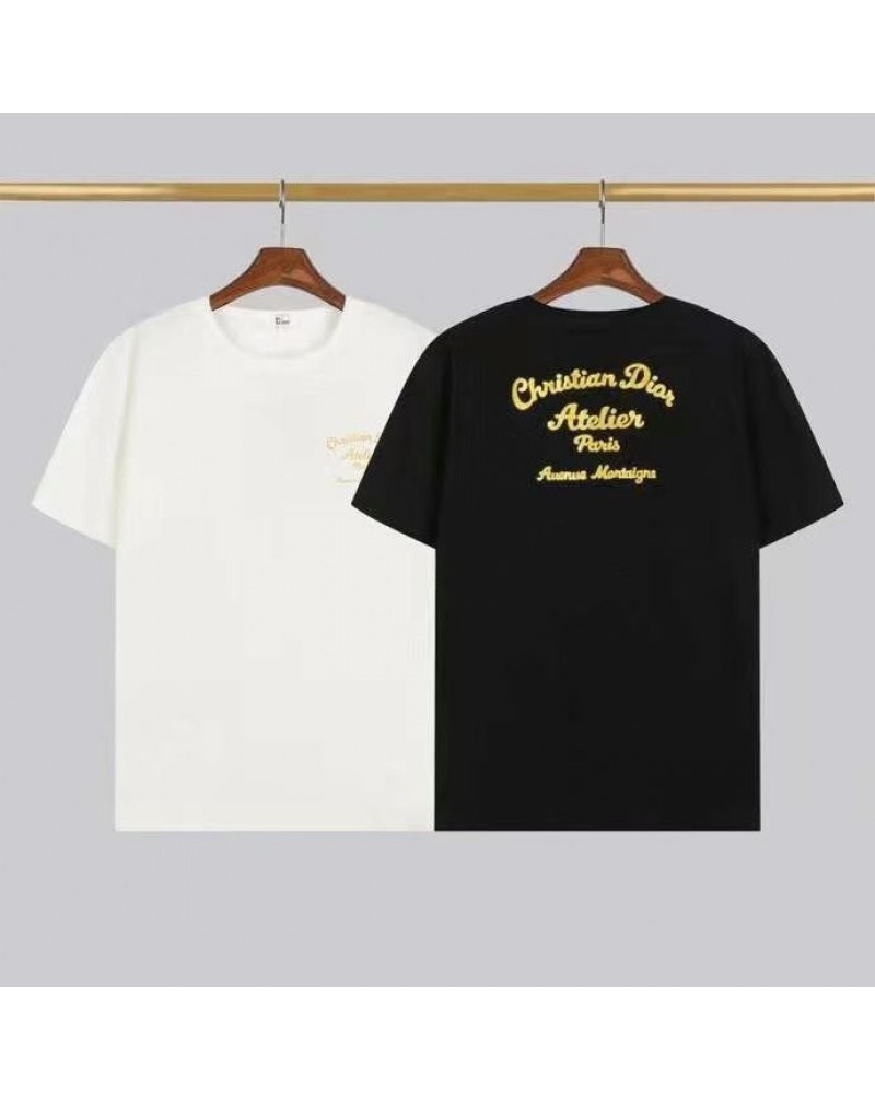 ディオール tシャツ半袖 お洒落人気ブランドティシャツコットン柔らかいソフト