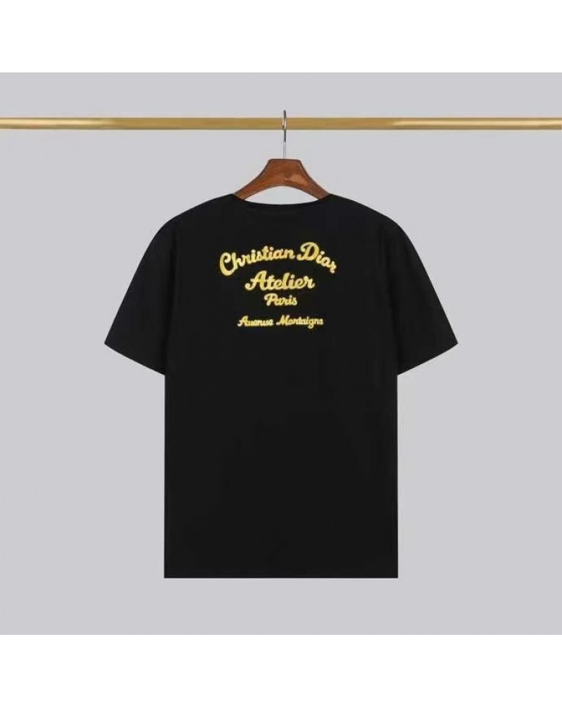 ディオール tシャツ半袖 お洒落人気ブランドティシャツコットン柔らかいソフト