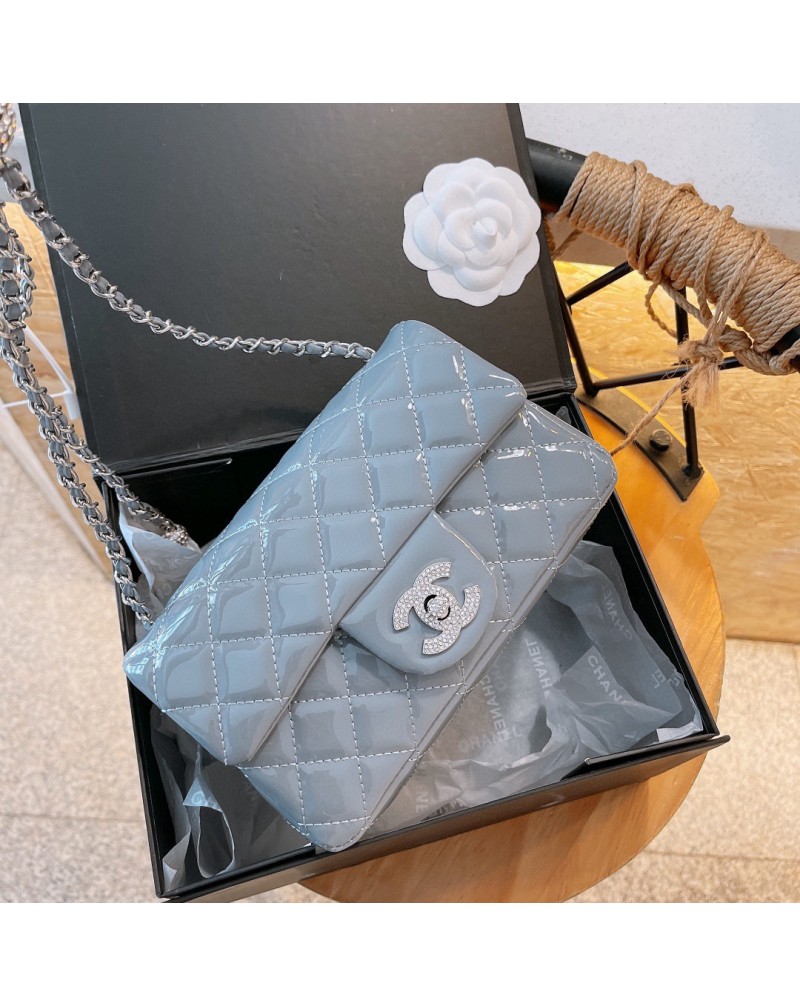 シャネル ミニショルダーバック高級キラキラ斜め掛けバッグチェーン肩紐小香風