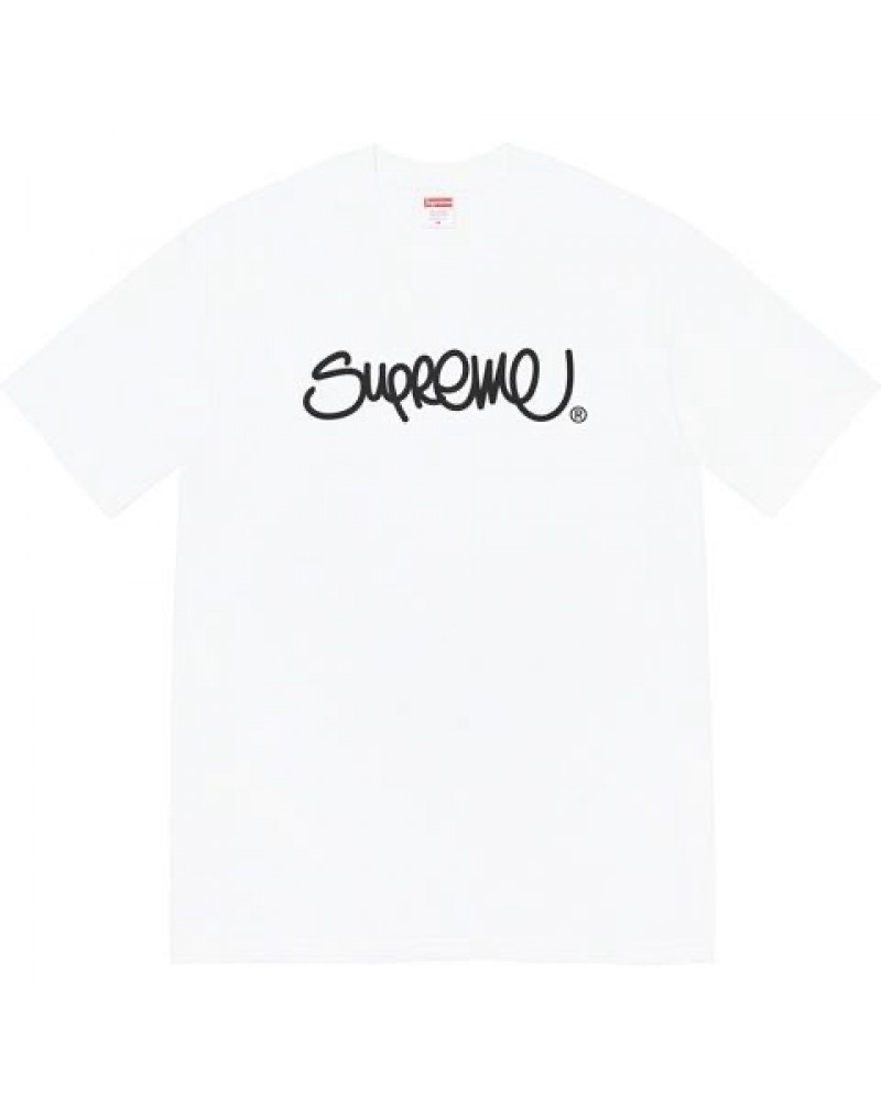 SUPREME 半袖ｔシャツお洒落個性潮流ティシャツ短袖トップスカジュアルペアお揃い上着