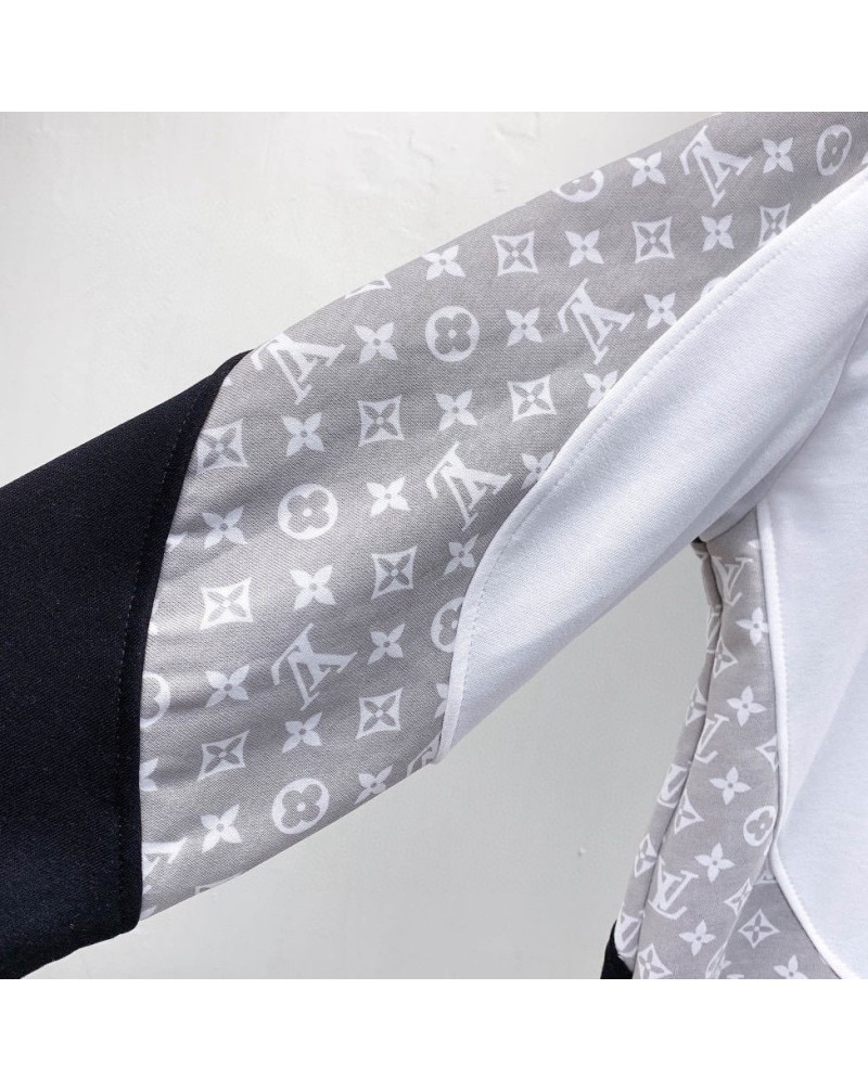 ヴィトン パーカー フード付きスウェットシャツお洒落モノグラム人気カジュアル上着