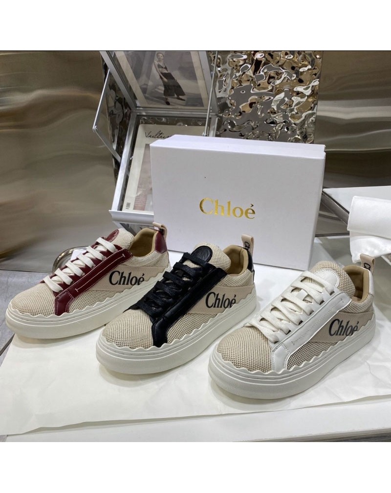 Chloe スニーカーカジュアルお洒落ファッション厚そこシューズ女性人気