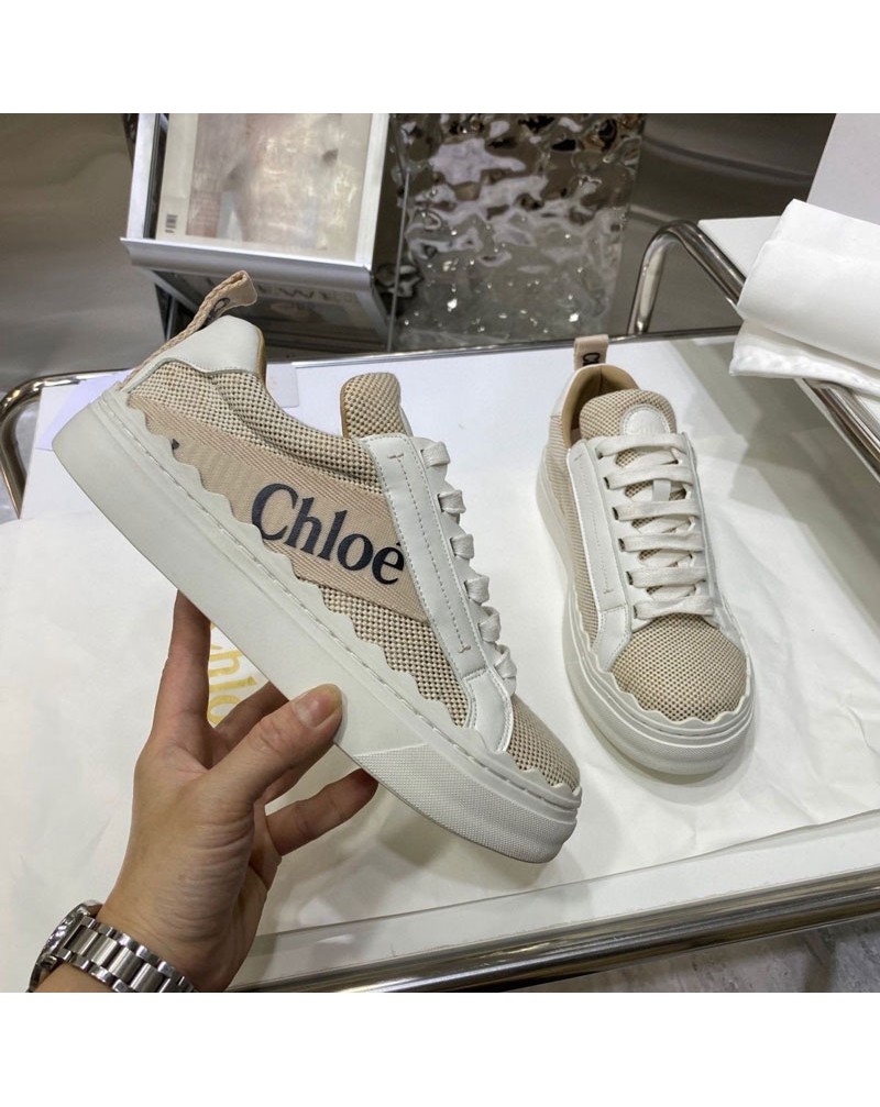 Chloe スニーカーカジュアルお洒落ファッション厚そこシューズ女性人気