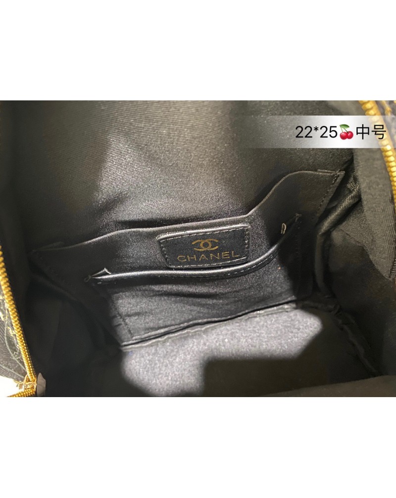 シャネル リュックお洒落ツイードの小香風リュックサック女性人気