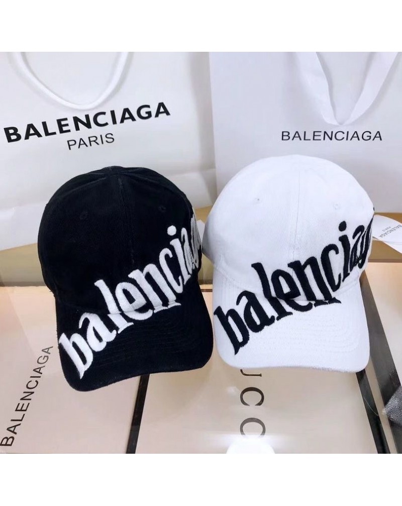 バレンシアガ キャップお洒落精緻刺繍韓国風野球帽子人気ファッションカジュアルサイズ調整可能