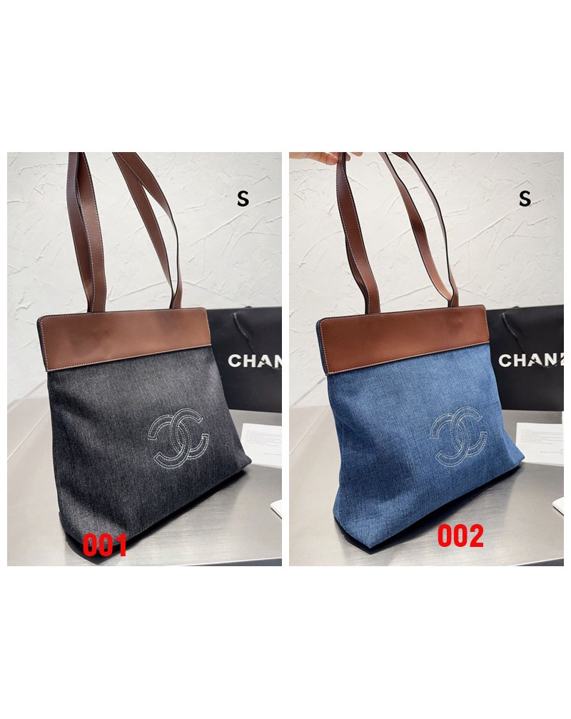シャネル ショピングバックお洒落精緻刺繍ショルダーバッグデニム性耐摩擦ファッション人気 シャネル ショピングバックお洒落精緻刺繍ショルダーバッグデニム性耐摩擦ファッション人気