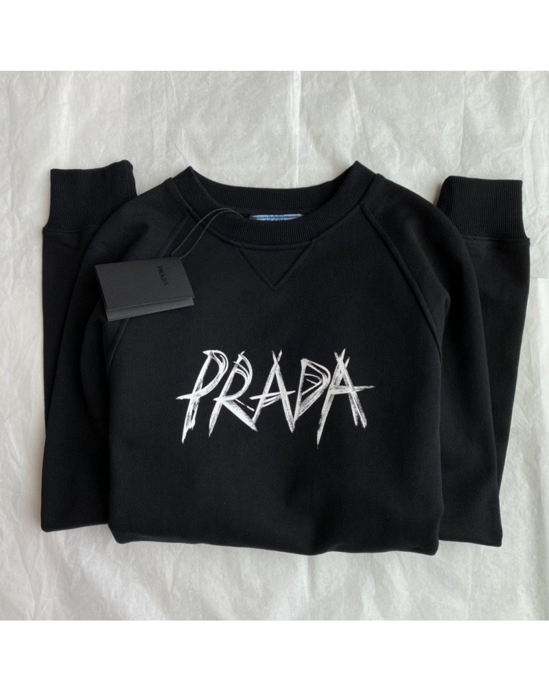 プラダ トレーナーお洒落ファッションスウェットシャツコットン製柔らかい プラダ トレーナーお洒落ファッションスウェットシャツコットン製柔らかい