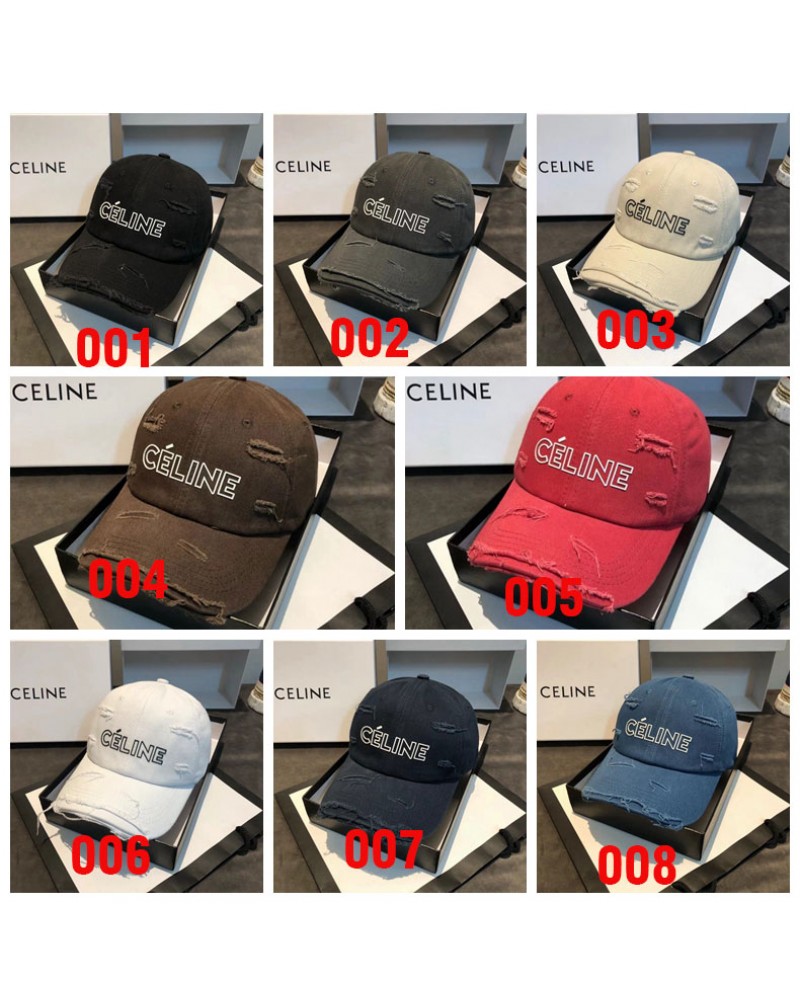 セリーヌ キャップお洒落個性潮流野球帽子カジュアル人気男女向けハット セリーヌ キャップお洒落個性潮流野球帽子カジュアル人気男女向けハット