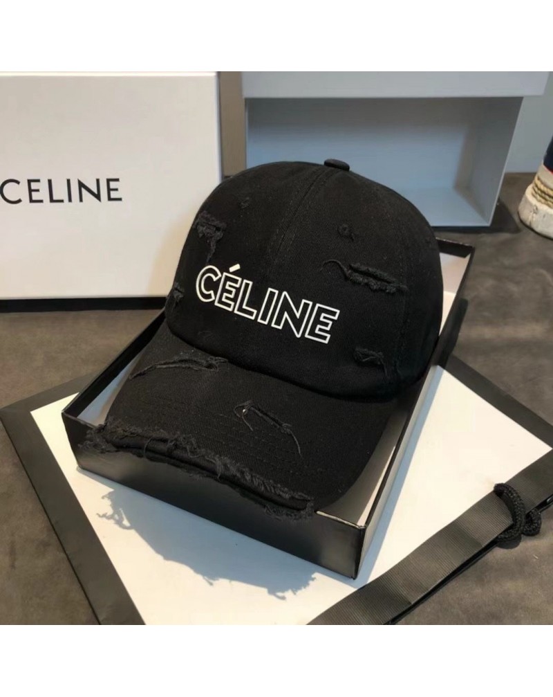 セリーヌ キャップお洒落個性潮流野球帽子カジュアル人気男女向けハット