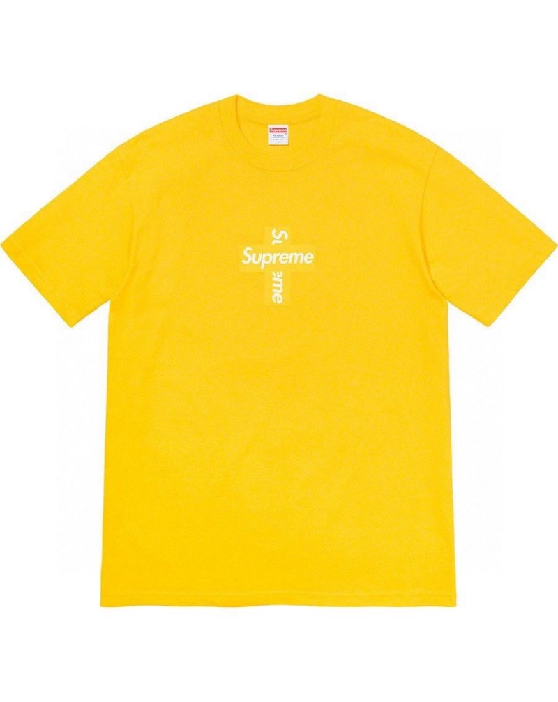 シュプリームtシャツ半袖お洒落カジュアルティシャツ刺繍ロゴトップスメンズレディース兼用潮流個性
