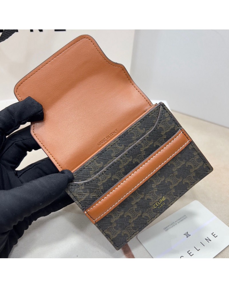 セリーヌ カードケース高品質革製人気名刺収納ケース紙幣も入れ携帯便利