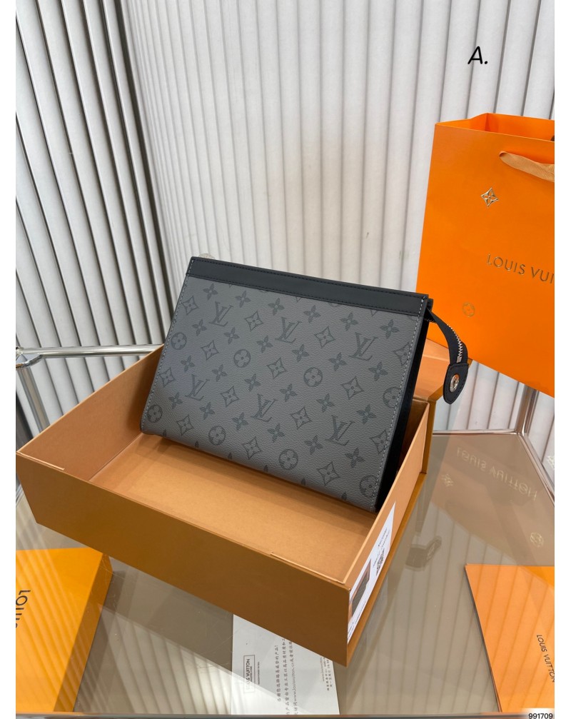 ヴィトン クラッチファッション高級ビジネス風クラッチハンドバック洗濯用品化粧品収納バッグ