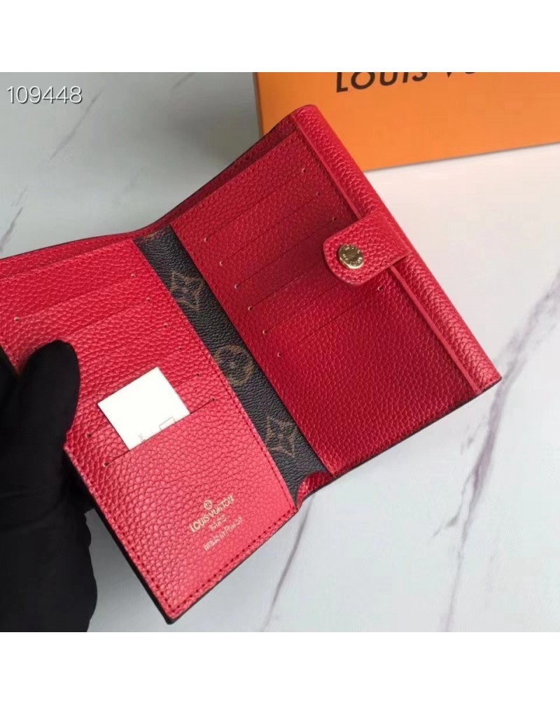 ルイヴィトン 財布お洒落三つ折り財布たくさんカードや紙幣入れ小銭入れ混色ファッション人気