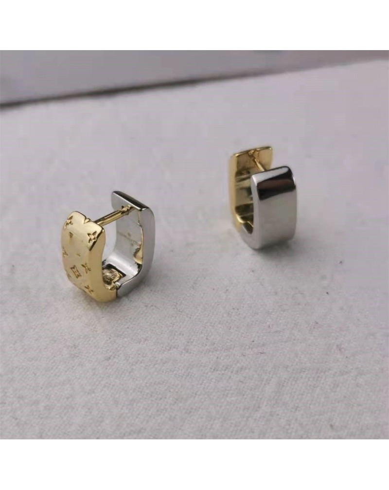 ヴィトンピアスお洒落可愛いピアスモノグラム金銀色高級ファッションピアス