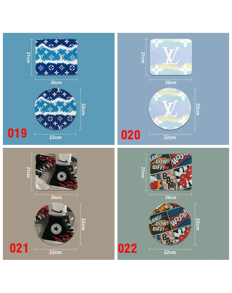 ナイキヴィトンプラダディオールシュプリームエルメスプーマアディダスグッチザノースフェイスVANS マウスマットお洒落個性潮流人気