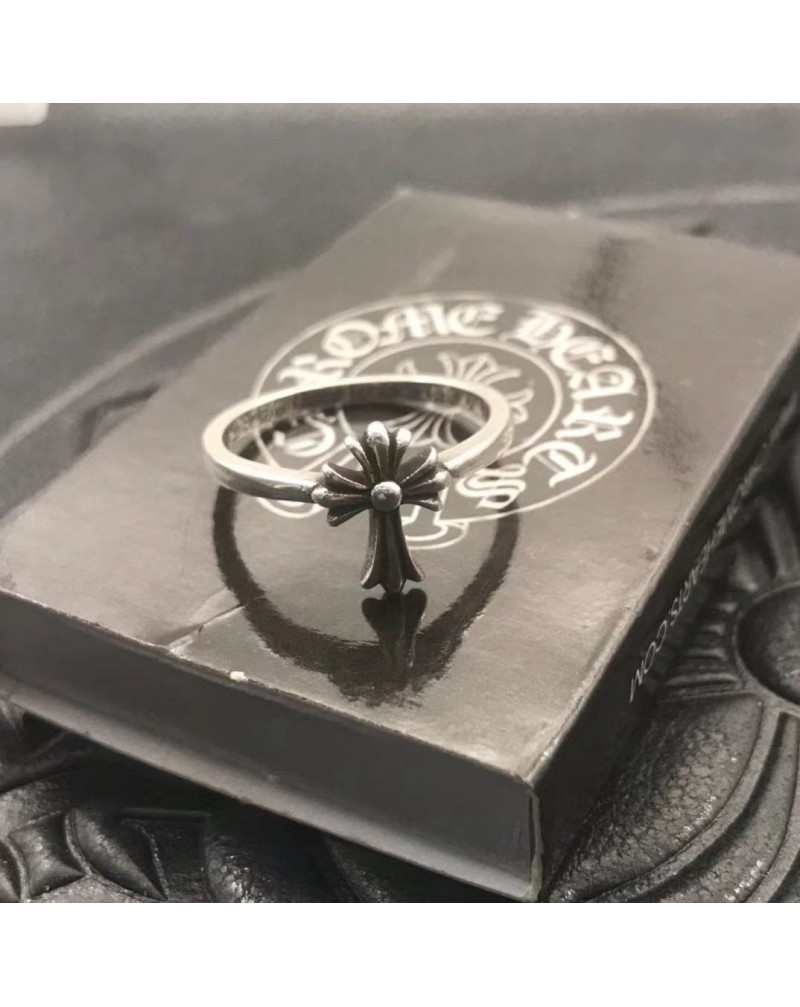 クロムハーツ 指輪リングお洒落人気潮流指輪シルバー製