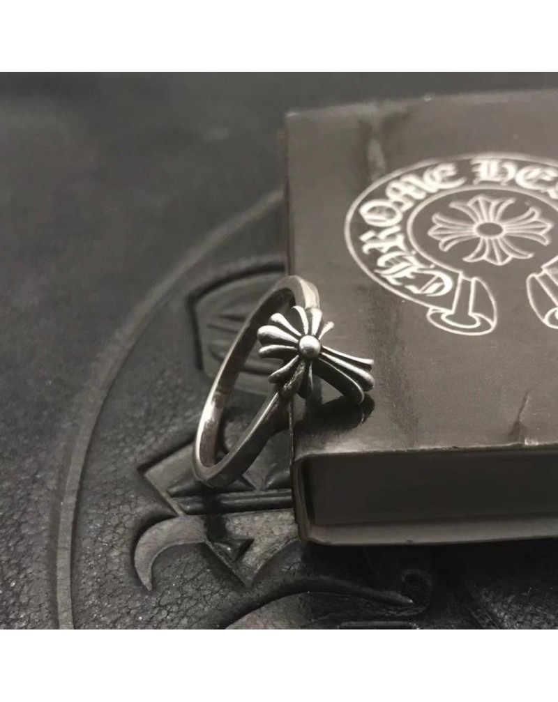 クロムハーツ 指輪リングお洒落人気潮流指輪シルバー製