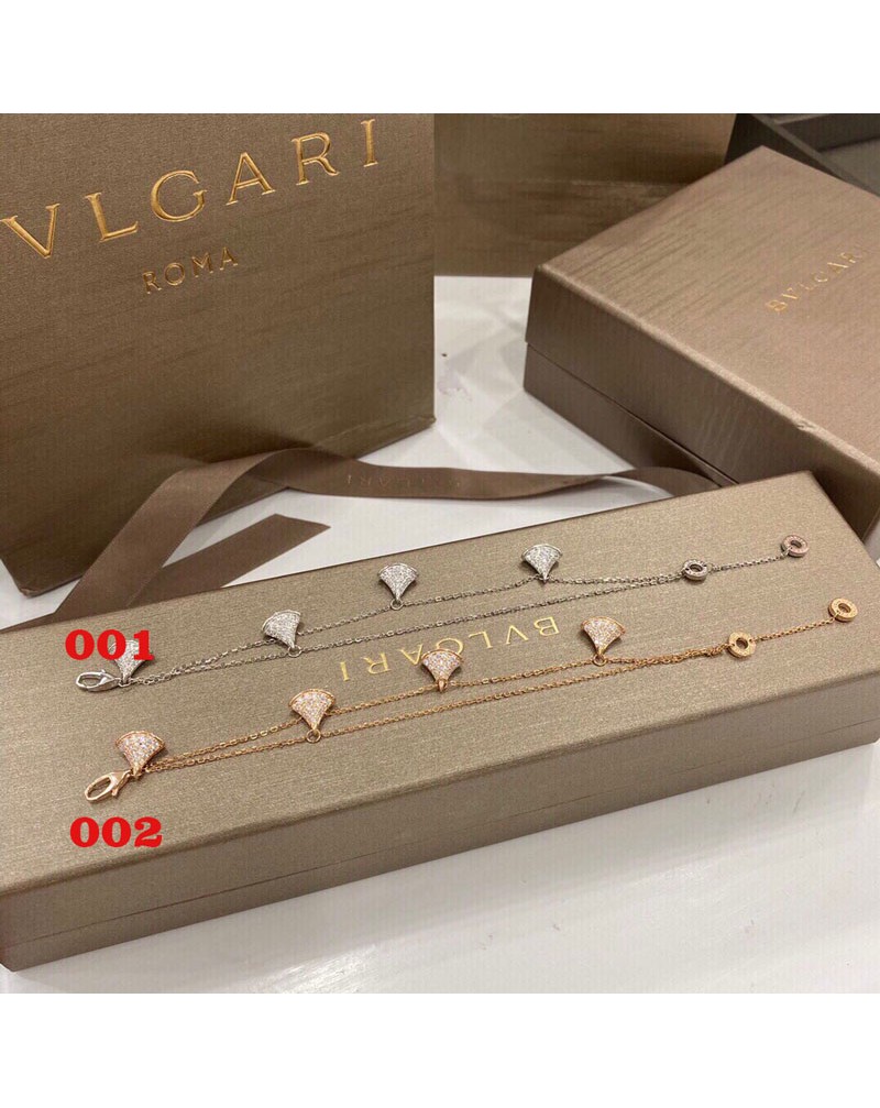 ブルガリ ブレスレットお洒落人気ブランド ブレスレットキラキラ高級ファッション