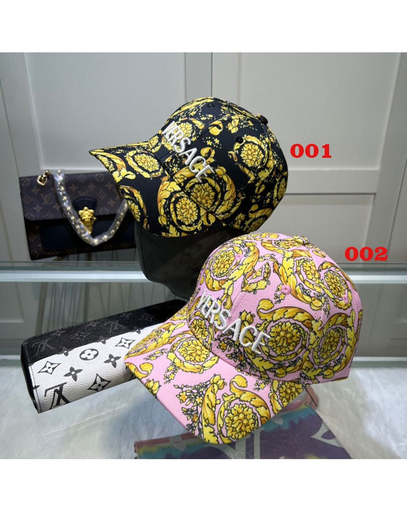 ヴェルサーチキャップお洒落個性刺繍人気野球キャップ帽子男女兼用 ヴェルサーチキャップお洒落個性刺繍人気野球キャップ帽子男女兼用