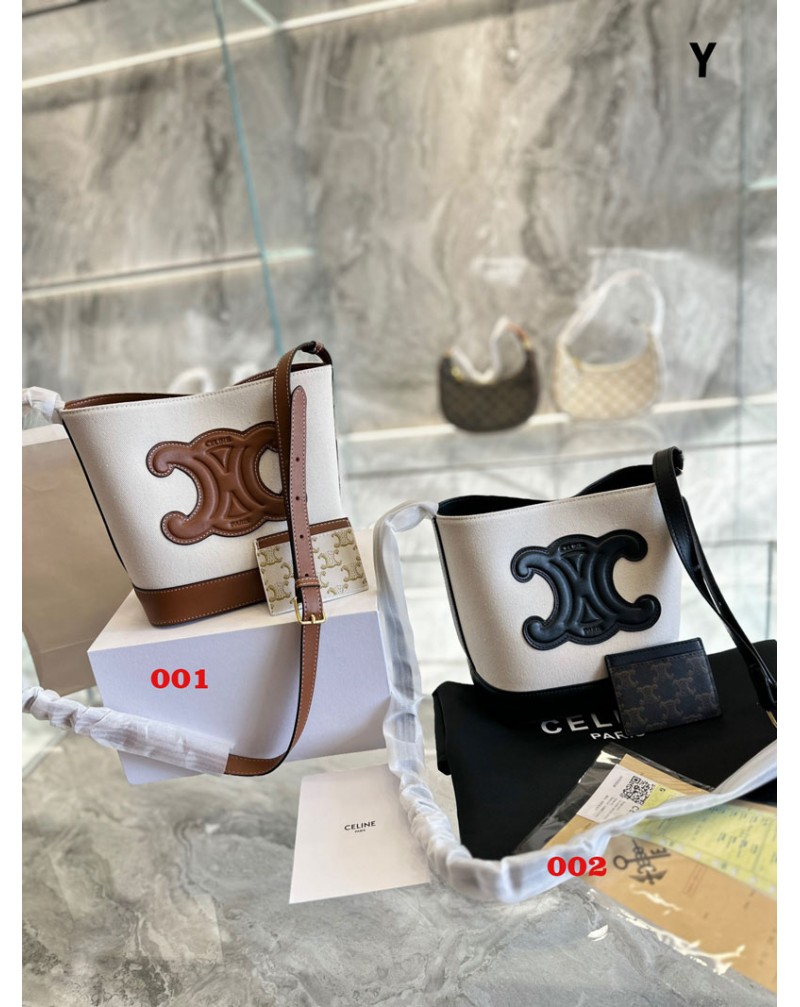 セリーヌ バケツバックお洒落ファッションショルダーバックカードケース付き高品質カバン セリーヌ バケツバックお洒落ファッションショルダーバックカードケース付き高品質カバン