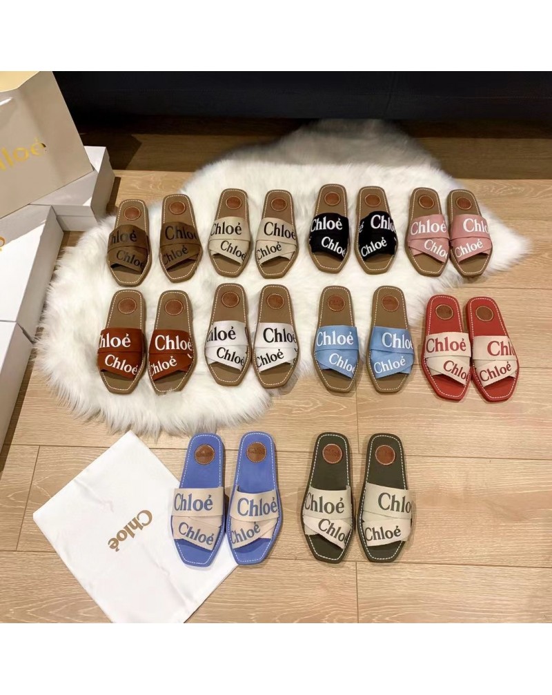 chloe スリッパお洒落人気潮流サンダルスリッパ芸能人愛用