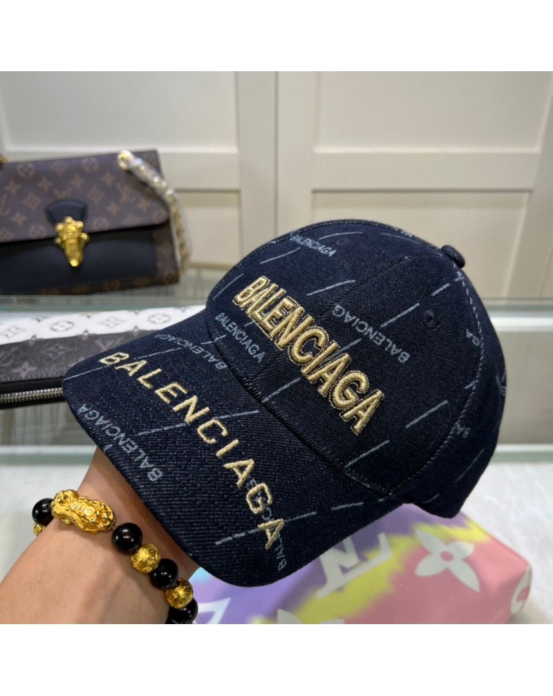 バレンシアガ キャップお洒落韓国風精緻刺繍ロゴ野球帽子カジュアル男女向け人気