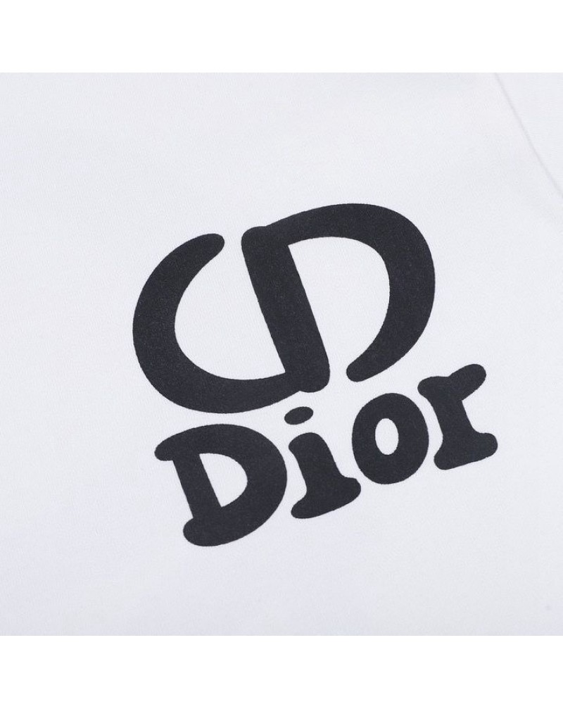 ディオール Tシャツ半袖お洒落新作人気ブランド ティシャツ短袖コットン製ソフト肌柔らかい丸首上着