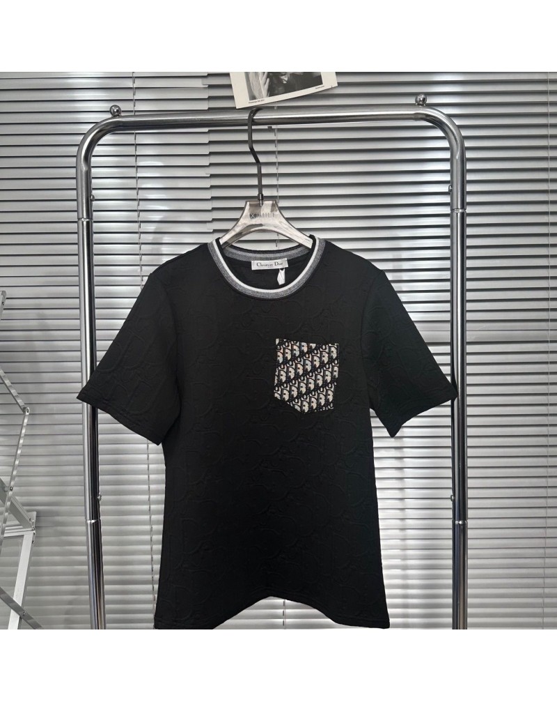 ディオール Tシャツ半袖お洒落浮き彫りプリントハーフパンツカジュアル人気ファッション上下セット