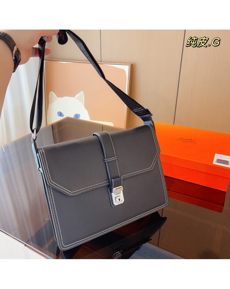 エルメス ショルダーバックメンズ向け本皮製高品質高級ビジネス風バック