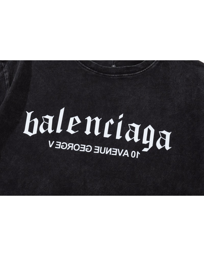 バレンシアガ ｔシャツ半袖お洒落人気ティシャツ短袖個性潮流韓国風