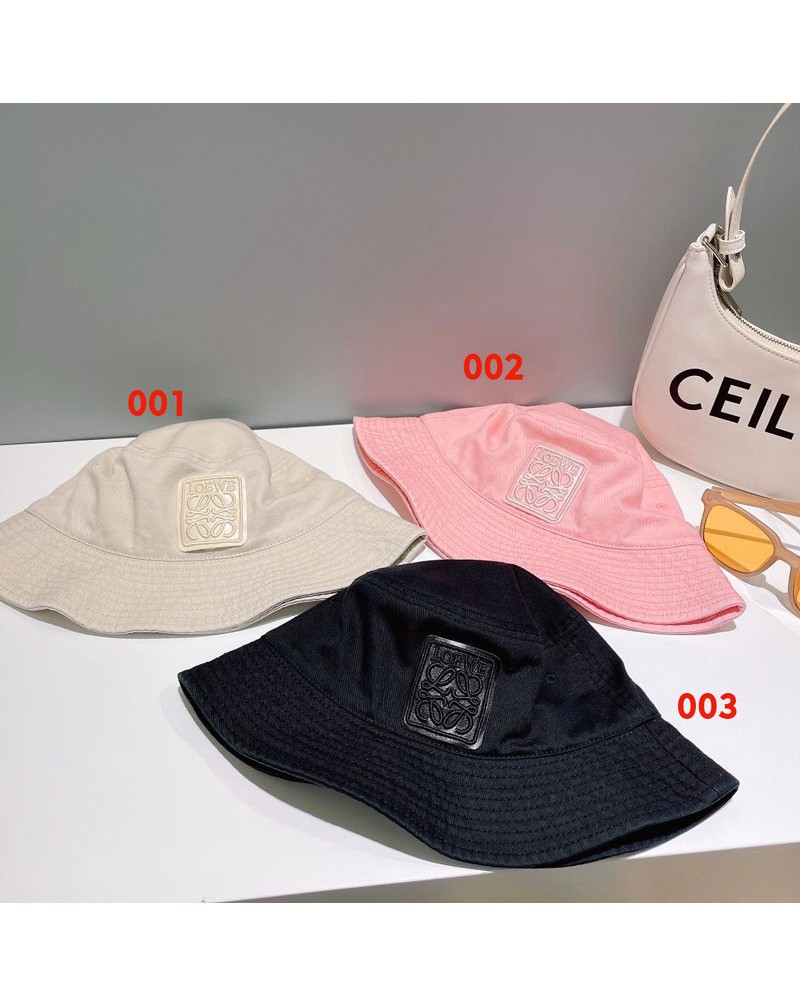 ロエベ 漁師の帽子精緻刺繍高級人気ハット
