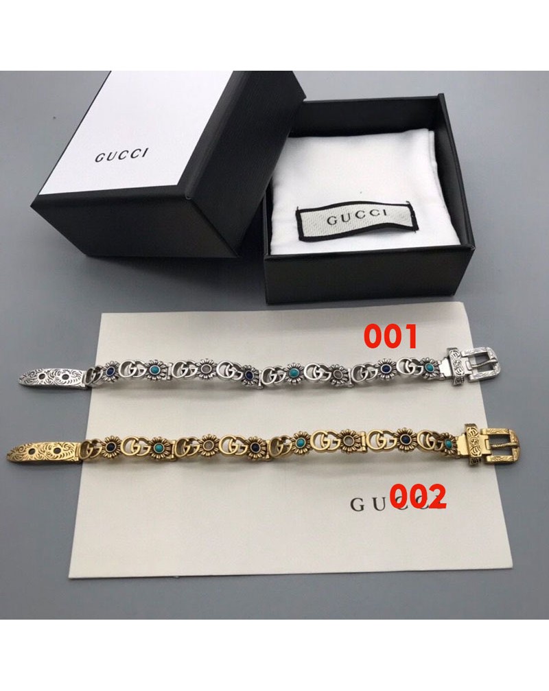 グッチ ブランド GGブレスレットお洒落人気復古風ブレスレットアクセサリー グッチ ブランド GGブレスレットお洒落人気復古風ブレスレットアクセサリー