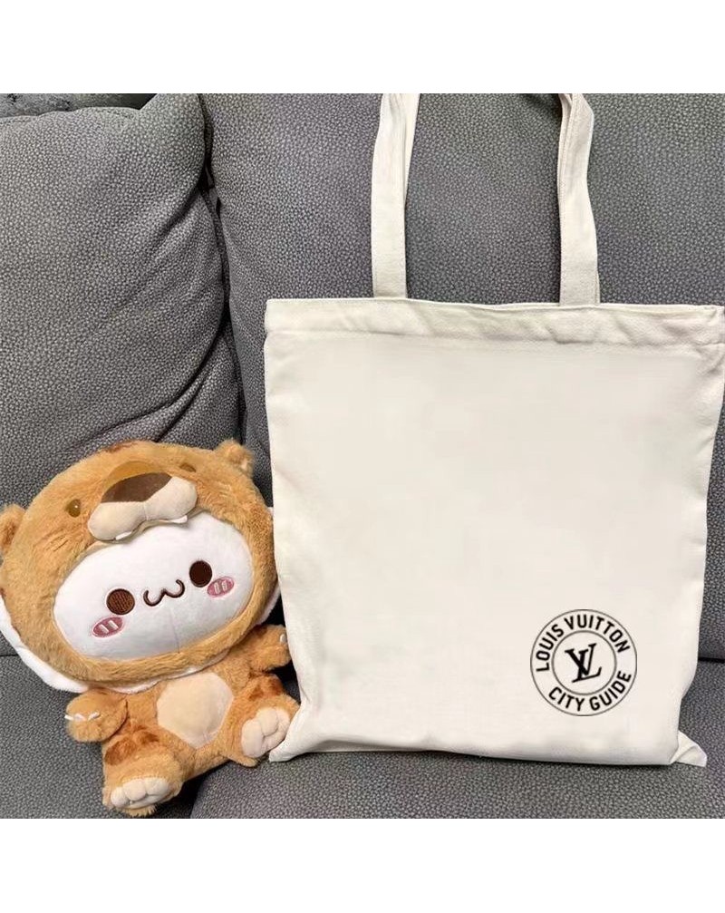 ヴィトン キャンバスバックお洒落ファッション新作キャンバス耐久性環境保護洗える