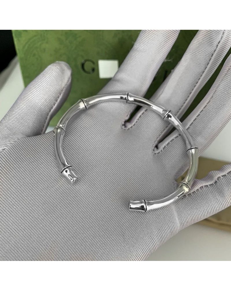 グッチ ブレスレットシンプルファッション欧米風 ブランドブレスレット竹の節のデザイン男女向け