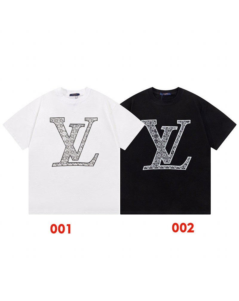 ヴィトン Ｔシャツ半袖ペアルックお洒落高級ティシャツトップスコットンソフト快適