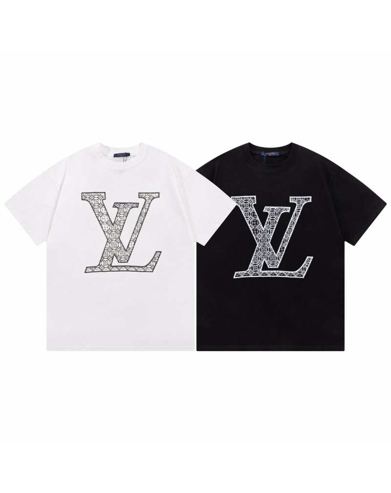 ヴィトン Ｔシャツ半袖ペアルックお洒落高級ティシャツトップスコットンソフト快適