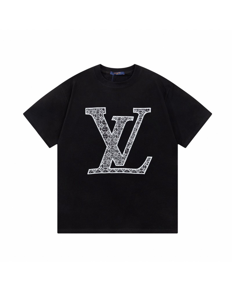 ヴィトン Ｔシャツ半袖ペアルックお洒落高級ティシャツトップスコットンソフト快適