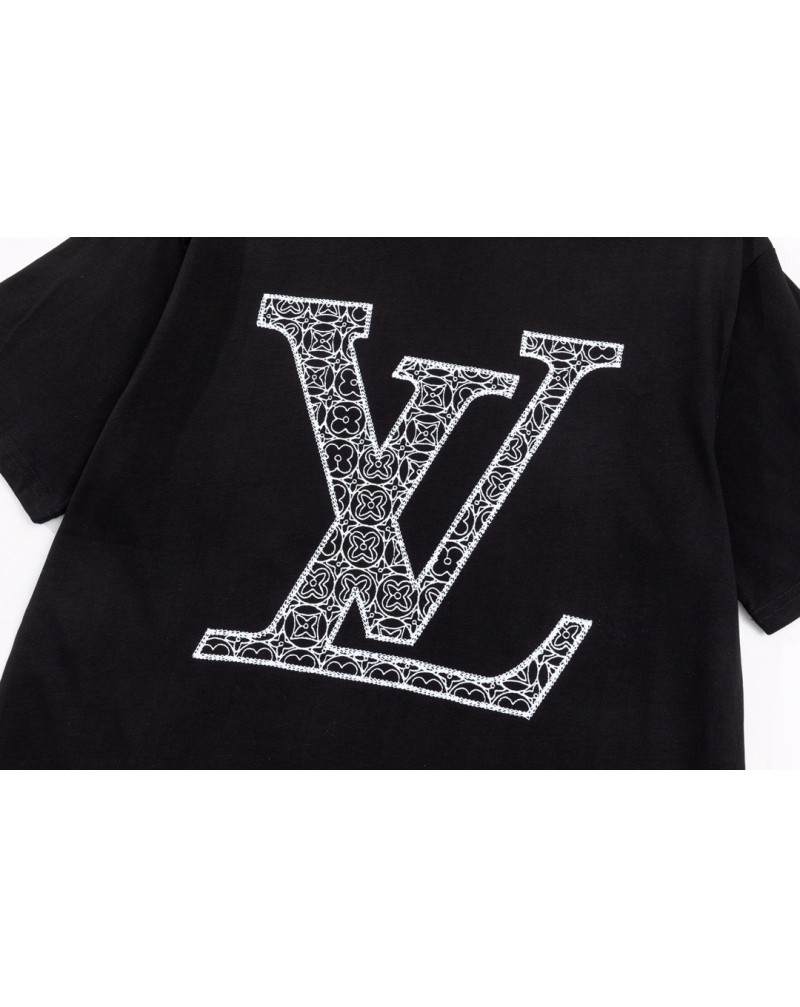 ヴィトン Ｔシャツ半袖ペアルックお洒落高級ティシャツトップスコットンソフト快適