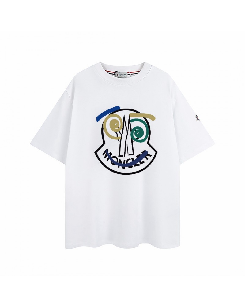 モンクレール tシャツ半袖お洒落個性コットン製人気新作ティシャツ上着