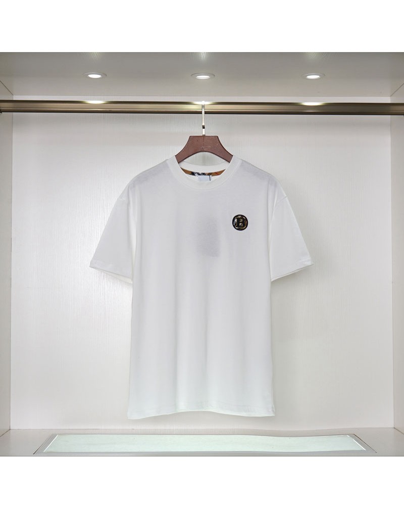 バーバリー tシャツ半袖精緻刺繍ロゴティシャツトップス上着