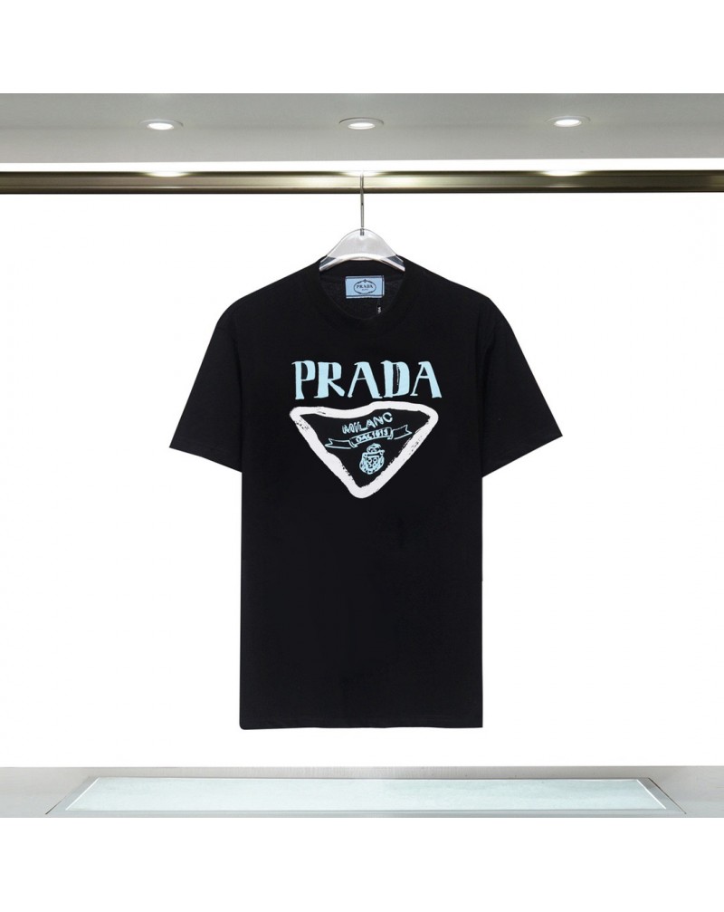 プラダ tシャツ半袖カジュアル人気経典プリント男女向け プラダ tシャツ半袖カジュアル人気経典プリント男女向け