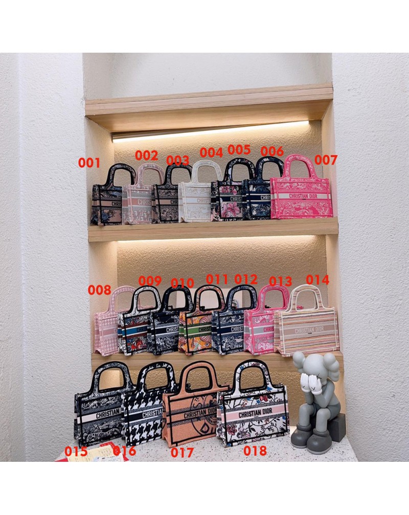 ディオール ミニトートバッグ爆人気ミニトートバックお洒落綺麗ハンドバック可愛い精緻刺繍 ディオール ミニトートバッグ爆人気ミニトートバックお洒落綺麗ハンドバック可愛い精緻刺繍