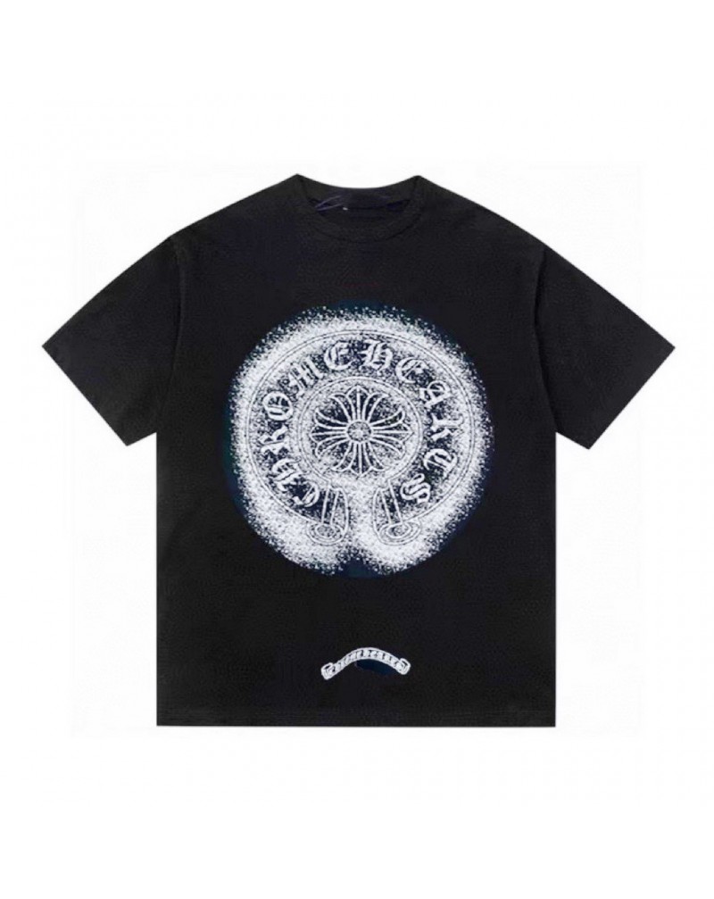 クロムハーツtシャツ半袖メンズレディース向け人気ブランドティシャツトップス潮流個性